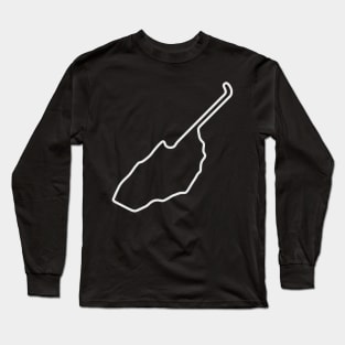 Nürburgring - Südschleife [outline] Long Sleeve T-Shirt